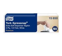Tork Serviettes en papier Xpressnap® N4 Premium pliage 1/2 - lot de 1000
