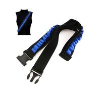 TORMEN Sangle d'épaule pour fléchettes, compatible avec Nerf N-Strike Elite Series avec étui en cuir, kit ceinture - bleu noir