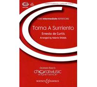 Torna a Surriento: Come Back to Sorrento. 3-part treble voices (SSA), violin and violoncello. Partition de chœur.