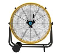 Tornado 24 Inch Grade UL Listed High Velocity Movement Heavy Duty Drum 3 Speed Air Circulator Fan 7800 CFM-Industrial, Com...