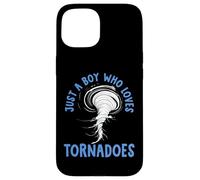 Tornado Birthday Boy Storm Chaser Boys Kids Weather Coque pour iPhone 15