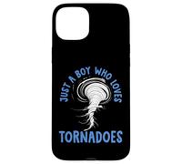 Tornado Birthday Boy Storm Chaser Boys Kids Weather Coque pour iPhone 15 Plus