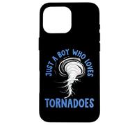 Tornado Birthday Boy Storm Chaser Boys Kids Weather Coque pour iPhone 16 Pro Max