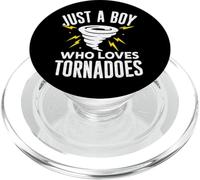 Tornado Chaser Chemise pour garçons Qui Aiment Les tempêtes et Les tornades PopSockets PopGrip pour MagSafe