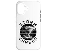 Tornado Chaser Météorologue Météorologie Chasse aux tempêtes Coque pour iPhone 16