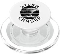 Tornado Chaser Météorologue Météorologie Chasse aux tempêtes PopSockets PopGrip pour MagSafe