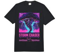 Tornado Chaser Storm Chasing, météorologue, Vague rétro Comfort Colors Adult Heavyweight T-Shirt