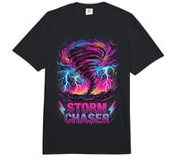 Tornado Chaser Storm Chasing, météorologue, Vague rétro Comfort Colors Adult Heavyweight T-Shirt