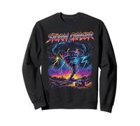 Tornado Chaser Storm Chasing, météorologue, Vague rétro Sweatshirt