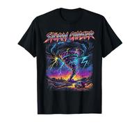Tornado Chaser Storm Chasing, météorologue, Vague rétro T-Shirt
