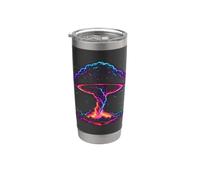 Tornado Chaser Storm Phénomènes météorologiques Météorologie des ouragans Gobelet isotherme en acier inoxydable double paroi