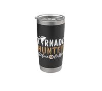 Tornado Hunter Before Forecaster Coffee Lover Tornado Hunter Gobelet isotherme en acier inoxydable double paroi