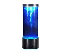 Tornado Light - Lampe de table multicolore relaxante et fantaisie | Lumière d'ambiance de décoration naturelle à sept couleurs, lampe ouragan à cyclone ambiant v0rtex 7,7 × 22,2 cm | Pour la maison, l