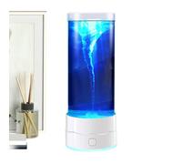 Tornado Light - Lampe de table multicolore relaxante et fantaisie | Lumière d'ambiance de décoration naturelle à sept couleurs, lampe ouragan à cyclone ambiant v0rtex 7,7 × 22,2 cm | Pour la maison, l