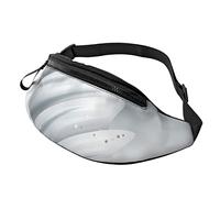 Tornado Sky Sac banane tendance réglable pour homme et femme, Noir , Taille unique, Sacs banane
