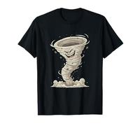 Tornado Tornado Tornado Drôle Visage Tempête en colère T-Shirt