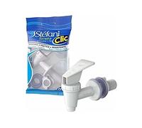 Torneira para Filtro de Água Stéfani Clic Branca PVC