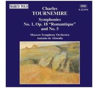 Charles Tournemire Symphonies No. 1, Op. 18 and No. 5 (Almeida, Moscow So) (CD)