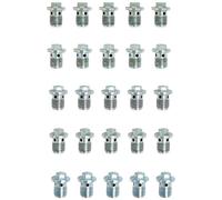 Tornillo de drenaje de aceite, hexágono exterior 13 mm, M18x1,5x21 mm, paquete de 25