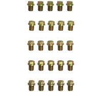 Tornillo de drenaje de aceite, hexágono exterior 17 mm, M12x1,5x13 mm, paquete de 25