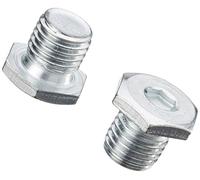 Tornillo de tornillo de drenaje de aceite tipo Allen 13 mm, M12x1,5x13,5 mm, paquete de 10