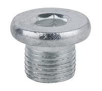 Tornillo de tornillo de drenaje de aceite tipo Allen 8 mm, M14x1,25x12 mm, paquete de 10