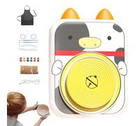 Torno De Alfarería para Principiantes, Tornos De Alfarería Y Accesorios, Kit De Torno De Alfarería USB para Niños avec Diseño De - Kit De Alfarería, Rueda De Arcilla para Animales, Plantas, Formas