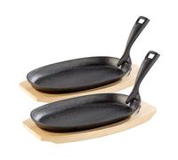 Tornwald-Schmiede 2 plats en fonte avec poignée amovible - 28 cm