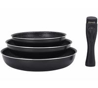 Tornwald-Schmiede 3 poêles Ø 20 / 24 / 28 cm avec poignée amovible