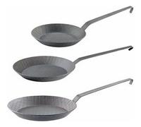 Tornwald-Schmiede 3 poêles basses en acier carbone