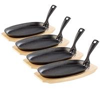 Tornwald-Schmiede 4 Plats en Fonte avec poignée Amovible - 28 cm