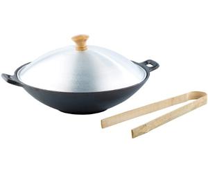 Tornwald-Schmiede - NC2868 - Wok en fonte - diamètre 30 cm