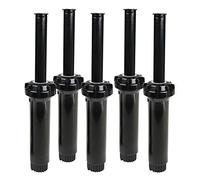 Toro 53460 Lot de 5 arroseurs escamotables à buse réglable de 10,2 cm et 4,6 m, Noir