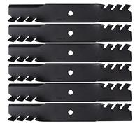 Toro Lot de 6 lames de tondeuse à gazon atomique 121,9 cm 107-3195-03 pour Encore, Scag