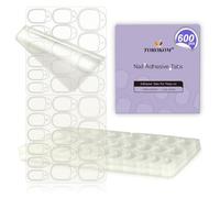 TOROKOM 600P Adhésive pour Ongles, 15 Taille, 20 Feuille