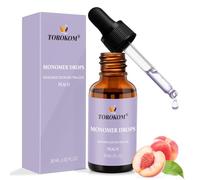 TOROKOM Déodorant monomère acrylique - 30 ml - Déodorant monomère - Parfum pêche - Déodorant pour liquide acrylique - Neutralisateur d'odeurs pour salon de manucure et maison