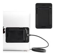 Torolle Lot de 2 Pochette Adhésive Disque Dur SSD pour Ordinateur Portable, Support de Disque SSD Externe pour SanDisk/Samsung/Crucial/Western Digital -Noir