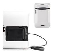 Torolle Lot de 2 Pochette Adhésive Disque Dur SSD pour Ordinateur Portable, Support de Disque SSD Externe pour SanDisk/Samsung/Crucial/Western Digital -Noir Gris