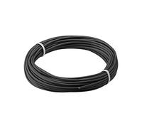 Toron de Cuivre Isolé, Noir, 10m Longueur de Câble, 1.1mm Diamètre