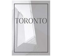 Toronto: A Decorative Book For Coffee Tables, End Tables, Bookshelves And Interior Design Styling: Stack America City Books To Add Decor To Any Room. Faded Skyline Effect Cover: Ideal For Your Own Hom