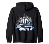 Toronto Canada City Monuments Souvenir Canadian Fiers Sweat à Capuche