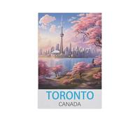 Toronto Canada，Puzzle 1500 Pieces Paper Puzzle Adult Children's Educational Toy Family Decompression Game（57x87cm）-FT70