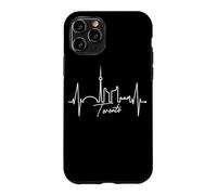 Toronto Skyline Coup de cœur Canada Fan Amour Canadiens Coque pour iPhone 11 Pro