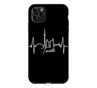 Toronto Skyline Coup de cœur Canada Fan Amour Canadiens Coque pour iPhone 11 Pro Max