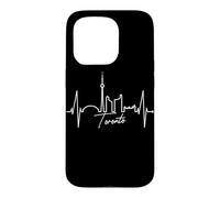 Toronto Skyline Coup de cœur Canada Fan Amour Canadiens Coque pour iPhone 15 Pro