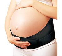 TOROS-GROUP Ceinture de maternité Soutien dorsal et abdominale Bandeau de maintien grossesse Noir Medium