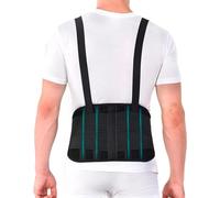 TOROS-GROUP Ceinture lombaire avec bretelles Soutien de dos Pour haltérophilie Qualité supérieure X-Small 78-85 cm