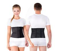 TOROS-GROUP Ceinture (lombaire) post opératoire après Grossesse Ceinture Abdominale pour Femmes Respirant élastique post natale - X-Large Black