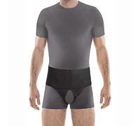 TOROS-GROUP - Hernie - Hernie inguinale - Soutien bilatéral pour réduire les hernies, ajustable pour un confort optimal et une compression ciblée, pour hommes et femmes - M, Noir