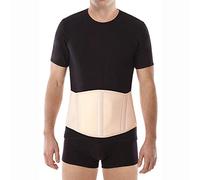 TOROS GROUP MANUFACTURE Ceinture abdominale pour hernie ombilicale avec bandage amovible botte de nombril hommes et femmes Abdominal ergonomique réglable soutien - BEIGE LARGE